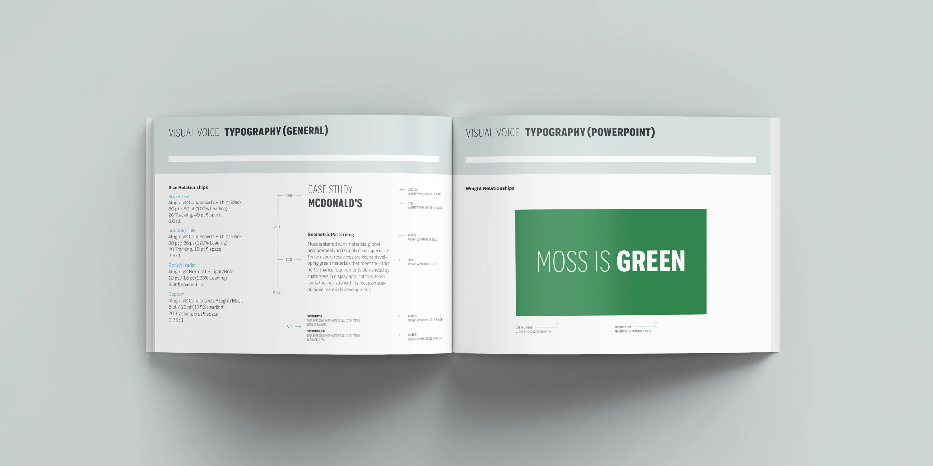 Moss Branding Graphic Design Span 09 Brand Guidelines