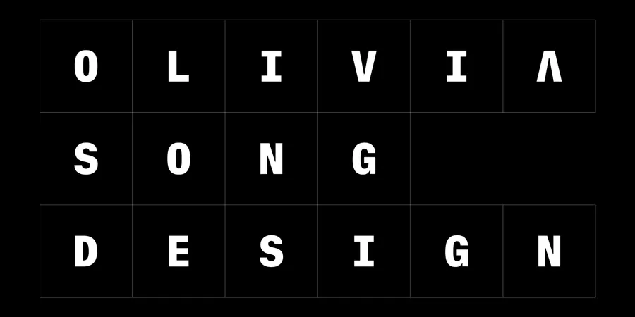 Olivia Song Design logo blackbackground 1