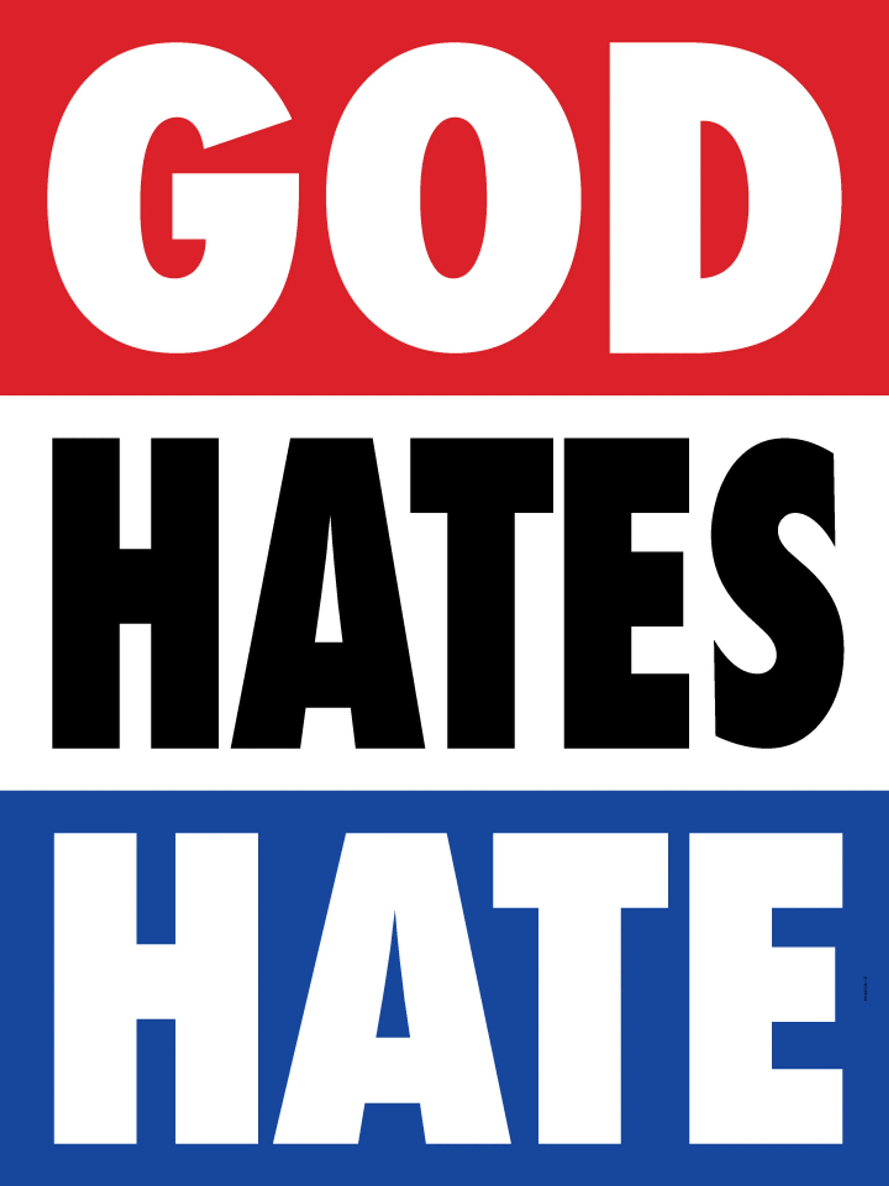 God Hates Hate 01