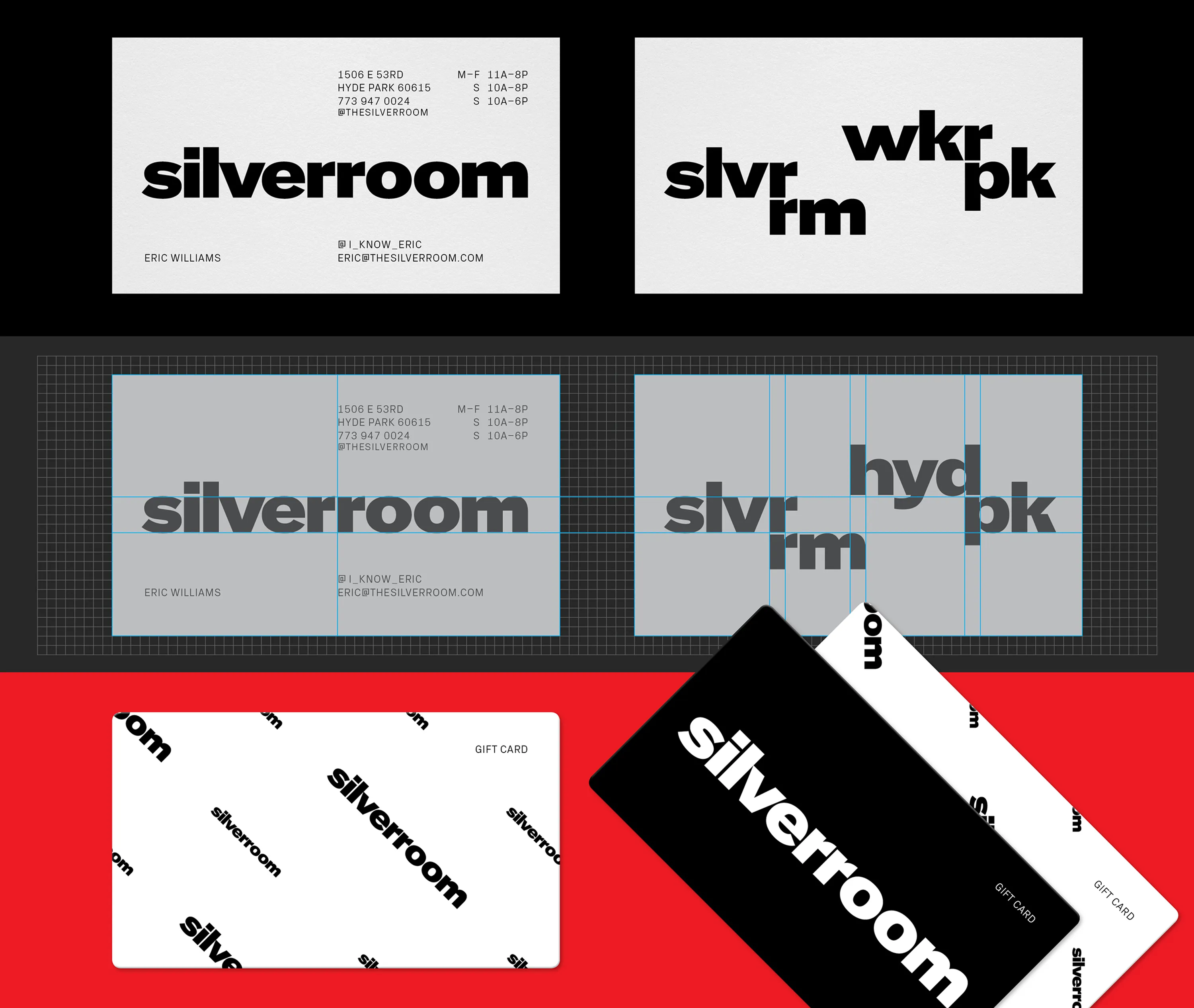 Chicago design identity typography silverroom 7