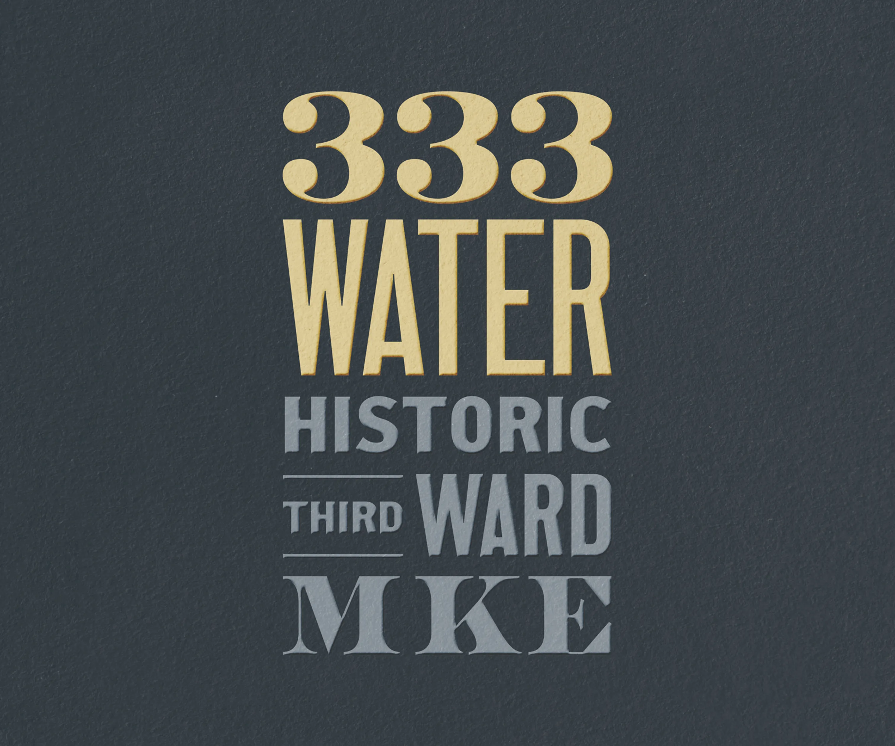333 Water Logo 2